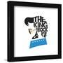 Gallery Pops Elvis Presley - King of Rock & Roll Type Portrait Wall Art-Trends International-Framed Gallery Pops