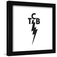 Gallery Pops Elvis Presley - TCB Flash Icon Wall Art-Trends International-Framed Gallery Pops