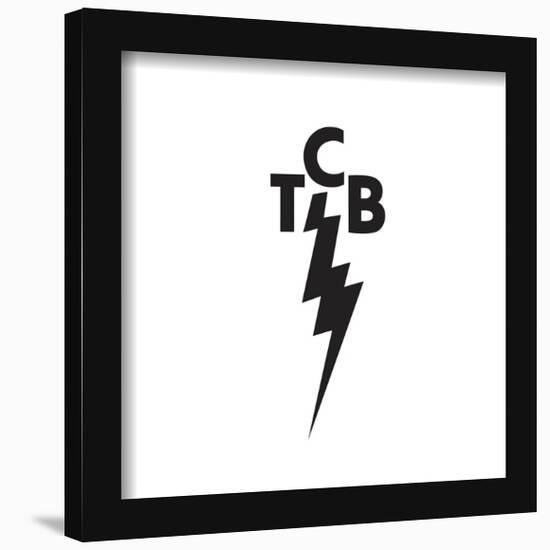 Gallery Pops Elvis Presley - TCB Flash Icon Wall Art-Trends International-Framed Gallery Pops
