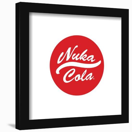 Gallery Pops Fallout 4 - Nuka Cola Logo Wall Art-Trends International-Framed Gallery Pops