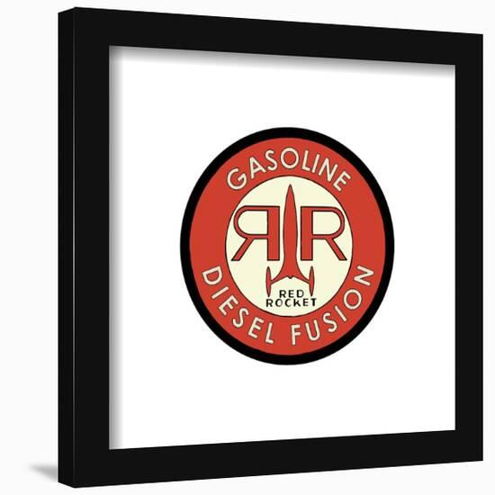 Gallery Pops Fallout 4 - Red Rocket Diesel Fusion Logo Wall Art-Trends International-Framed Gallery Pops