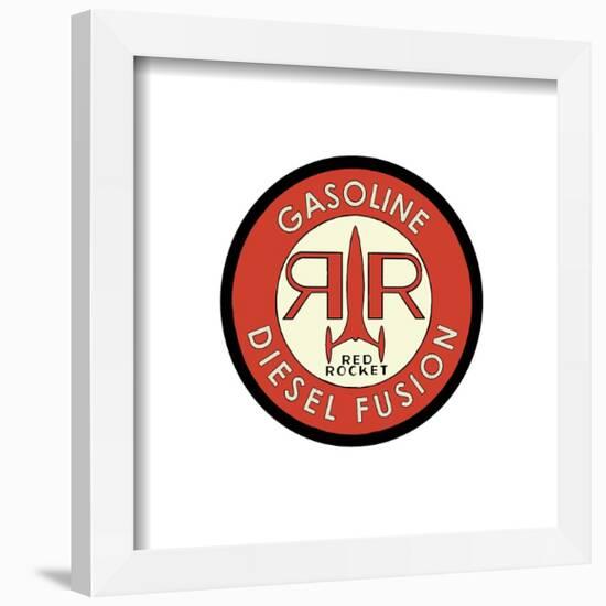 Gallery Pops Fallout 4 - Red Rocket Diesel Fusion Logo Wall Art-Trends International-Framed Gallery Pops