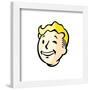 Gallery Pops Fallout 4 - Vault Boy Head Smile Wall Art-Trends International-Framed Gallery Pops