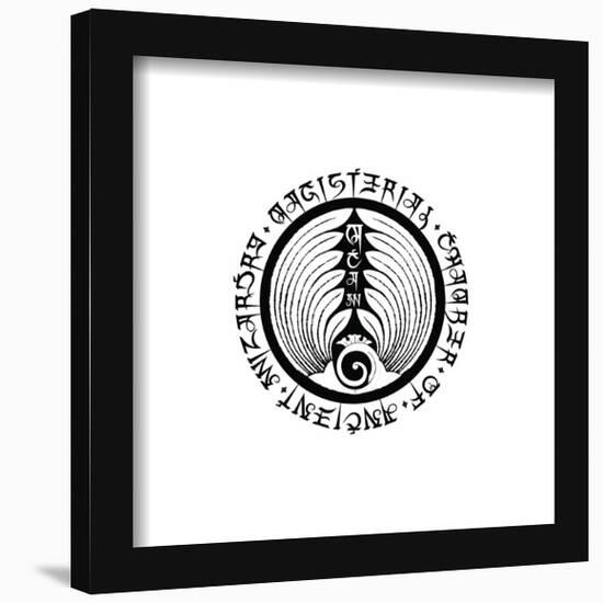 Gallery Pops Fantastic Beasts: The Secrets of Dumbledore - Wizardry Insignia Wall Art-Trends International-Framed Gallery Pops