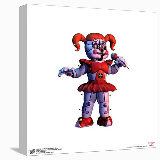 Gallery Pops Five Nights at Freddy's - Baby Wall Art-Trends International-Stretched Canvas