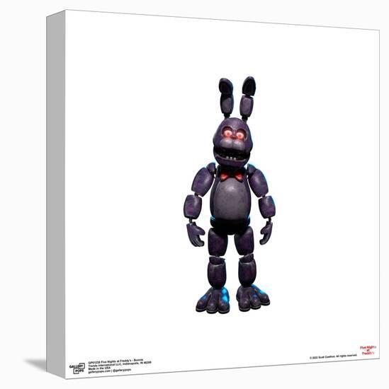 Gallery Pops Five Nights at Freddy's - Bonnie Wall Art-Trends International-Stretched Canvas