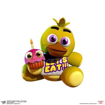 Gallery Pops Five Nights at Freddy's - Chica Plushie Wall Art