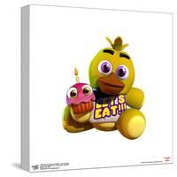 Gallery Pops Five Nights at Freddy's - Chica Plushie Wall Art-Trends International-Stretched Canvas