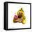 Gallery Pops Five Nights at Freddy's - Chica Plushie Wall Art-Trends International-Framed Stretched Canvas
