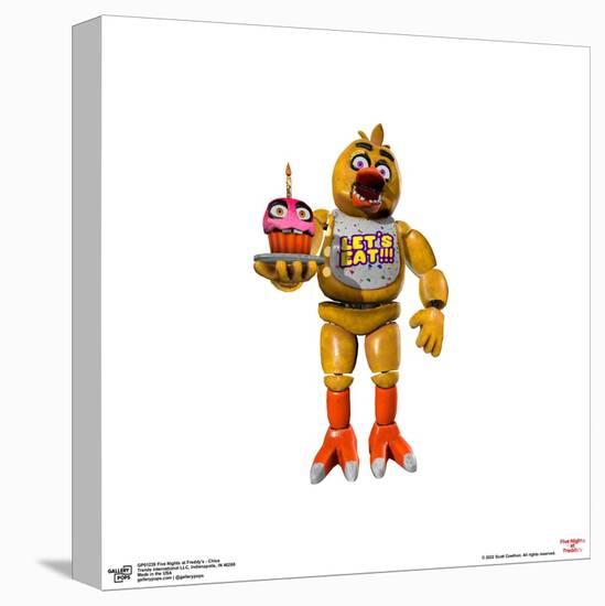 Gallery Pops Five Nights at Freddy's - Chica Wall Art-Trends International-Stretched Canvas