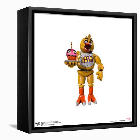 Gallery Pops Five Nights at Freddy's - Chica Wall Art-Trends International-Framed Stretched Canvas
