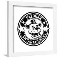 Gallery Pops Five Nights at Freddy's - Fazbear Entertainment Logo Wall Art-Trends International-Framed Gallery Pops