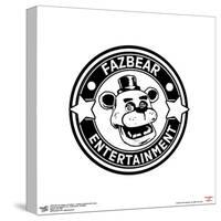 Gallery Pops Five Nights at Freddy's - Fazbear Entertainment Logo Wall Art-Trends International-Stretched Canvas