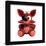 Gallery Pops Five Nights at Freddy's - Foxy Plushie Wall Art-Trends International-Framed Gallery Pops