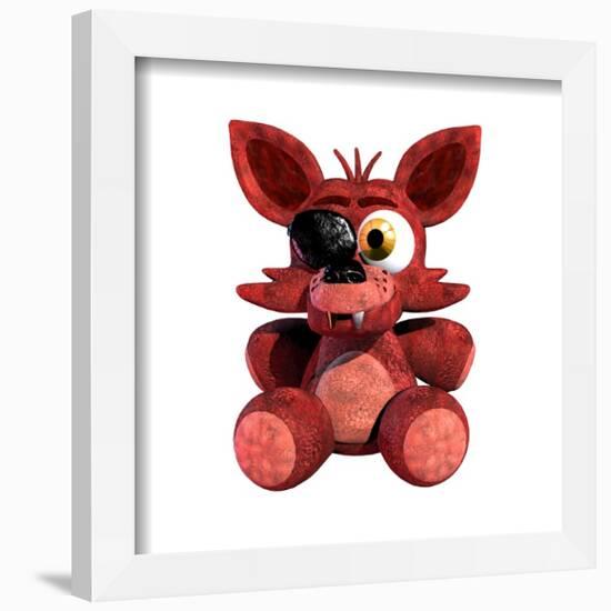 Gallery Pops Five Nights at Freddy's - Foxy Plushie Wall Art-Trends International-Framed Gallery Pops