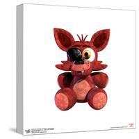 Gallery Pops Five Nights at Freddy's - Foxy Plushie Wall Art-Trends International-Stretched Canvas