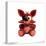 Gallery Pops Five Nights at Freddy's - Foxy Plushie Wall Art-Trends International-Stretched Canvas