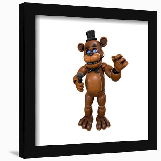 Gallery Pops Five Nights at Freddy's - Freddy Fazbear Wall Art-Trends International-Framed Gallery Pops