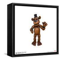 Gallery Pops Five Nights at Freddy's - Freddy Fazbear Wall Art-Trends International-Framed Stretched Canvas