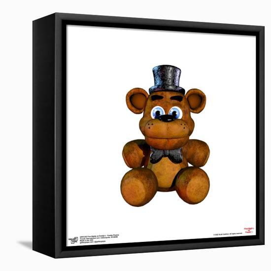 Gallery Pops Five Nights at Freddy's - Freddy Plushie Wall Art-Trends International-Framed Stretched Canvas