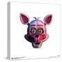 Gallery Pops Five Nights at Freddy's - Funtime Foxy Headshot Wall Art-Trends International-Stretched Canvas