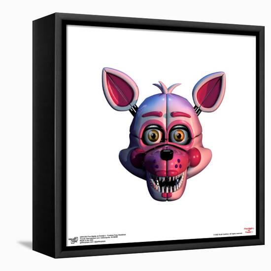 Gallery Pops Five Nights at Freddy's - Funtime Foxy Headshot Wall Art-Trends International-Framed Stretched Canvas