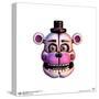 Gallery Pops Five Nights at Freddy's - Funtime Freddy Headshot Wall Art-Trends International-Stretched Canvas