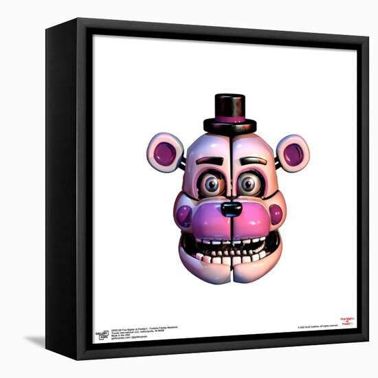 Gallery Pops Five Nights at Freddy's - Funtime Freddy Headshot Wall Art-Trends International-Framed Stretched Canvas