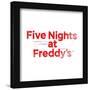 Gallery Pops Five Nights at Freddy's - Logo Wall Art-Trends International-Framed Gallery Pops