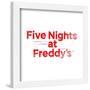 Gallery Pops Five Nights at Freddy's - Logo Wall Art-Trends International-Framed Gallery Pops