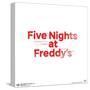 Gallery Pops Five Nights at Freddy's - Logo Wall Art-Trends International-Stretched Canvas
