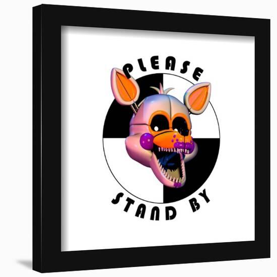 Gallery Pops Five Nights at Freddy's - Please Stand By Wall Art-Trends International-Framed Gallery Pops