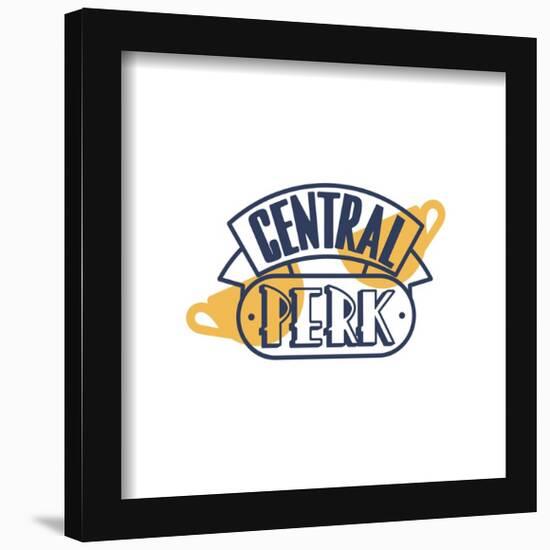 Gallery Pops Friends - Central Perk Logo Graphic Wall Art-Trends International-Framed Gallery Pops