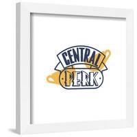 Gallery Pops Friends - Central Perk Logo Graphic Wall Art-Trends International-Framed Gallery Pops
