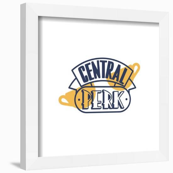 Gallery Pops Friends - Central Perk Logo Graphic Wall Art-Trends International-Framed Gallery Pops