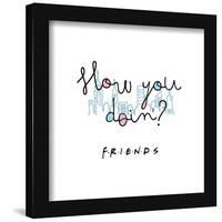 Gallery Pops Friends - How You Doin'? Cityscape Wall Art-Trends International-Framed Gallery Pops