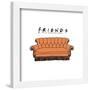 Gallery Pops Friends - Illustrated Couch Wall Art-Trends International-Framed Gallery Pops