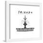 Gallery Pops Friends - Illustrated Fountain Wall Art-Trends International-Framed Gallery Pops