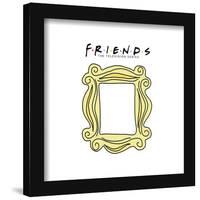 Gallery Pops Friends - Illustrated Mirror Wall Art-Trends International-Framed Gallery Pops