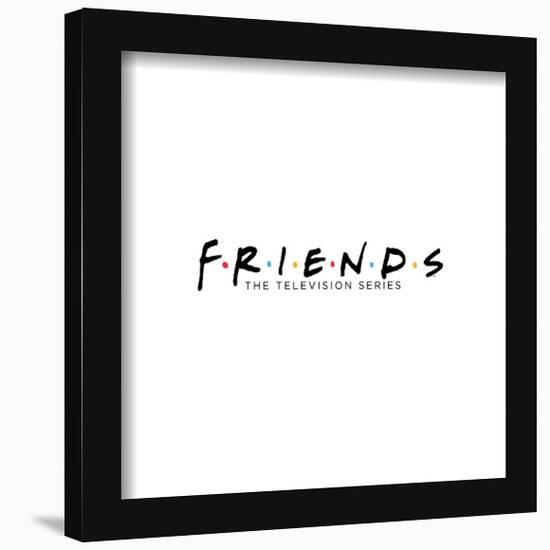 Gallery Pops Friends - Logo Wall Art-Trends International-Framed Gallery Pops