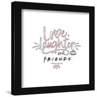 Gallery Pops Friends - Love, Laughter, and Friends Wall Art-Trends International-Framed Gallery Pops