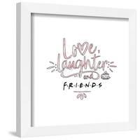 Gallery Pops Friends - Love, Laughter, and Friends Wall Art-Trends International-Framed Gallery Pops