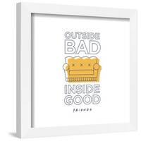 Gallery Pops Friends - Outside Bad Inside Good Wall Art-Trends International-Framed Gallery Pops