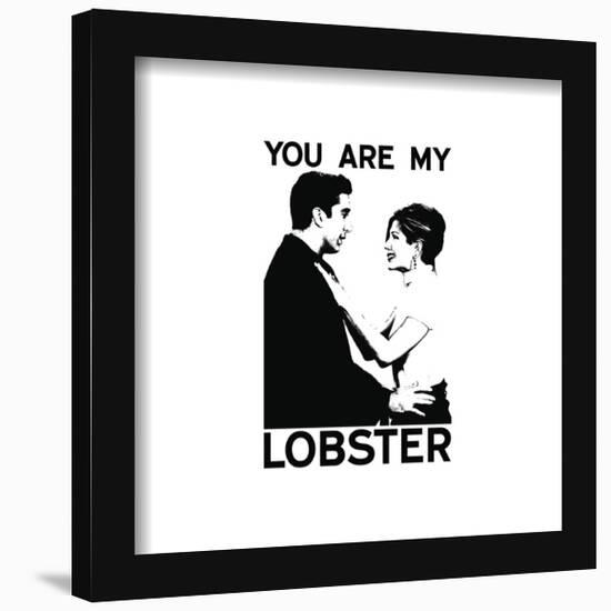 Gallery Pops Friends - You Are My Lobster Rachel and Ross Wall Art-Trends International-Framed Gallery Pops