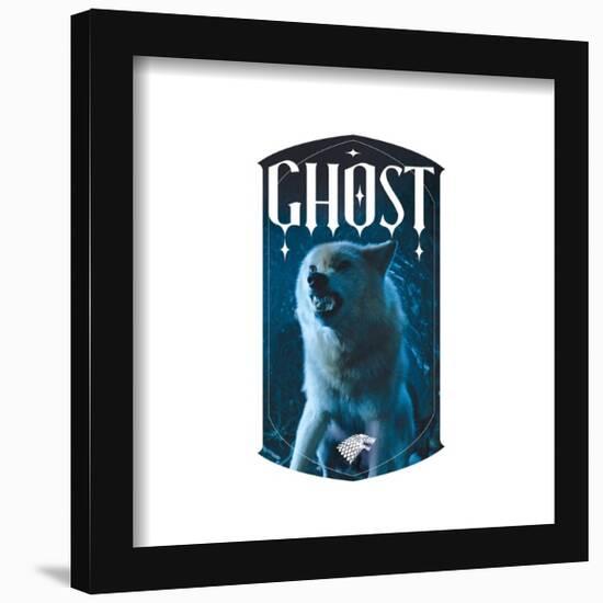 Gallery Pops Game of Thrones - Ghost Wall Art-Trends International-Framed Gallery Pops