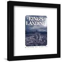 Gallery Pops Game of Thrones - King's Landing Wall Art-Trends International-Framed Gallery Pops