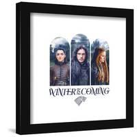 Gallery Pops Game of Thrones - Winter Is Coming Wall Art-Trends International-Framed Gallery Pops