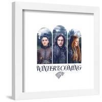 Gallery Pops Game of Thrones - Winter Is Coming Wall Art-Trends International-Framed Gallery Pops