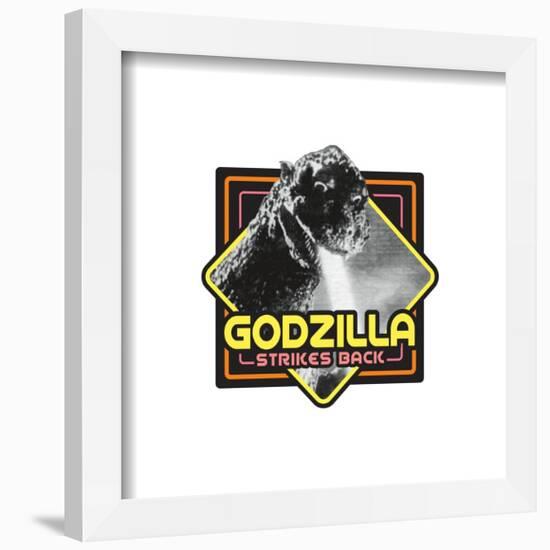 Gallery Pops Godzilla - Godzilla Strikes Back Wall Art-Trends International-Framed Gallery Pops