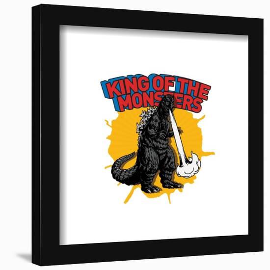 Gallery Pops Godzilla - King Of The Monsters Wall Art-Trends International-Framed Gallery Pops